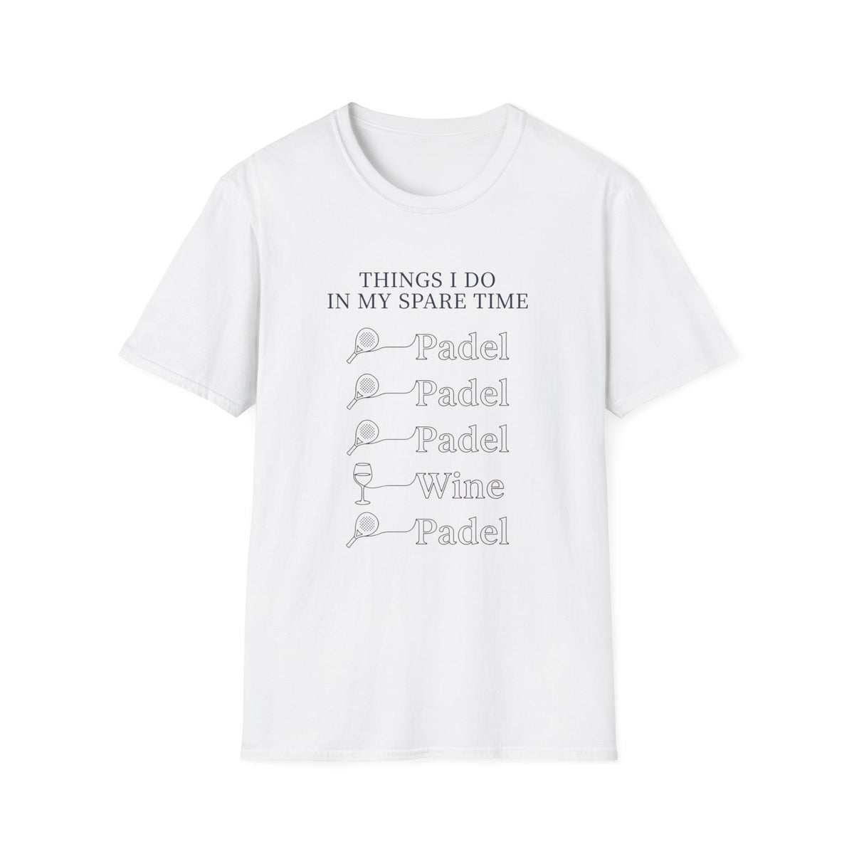 Things I Do In My Spare Time T‑Shirt