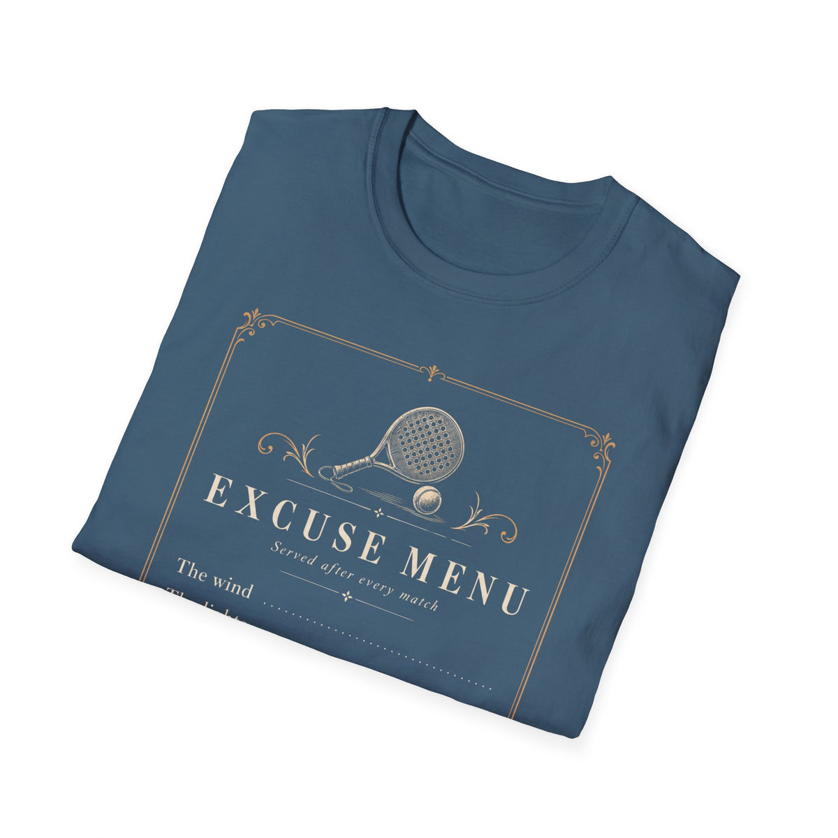 Excuse Menu T‑Shirt