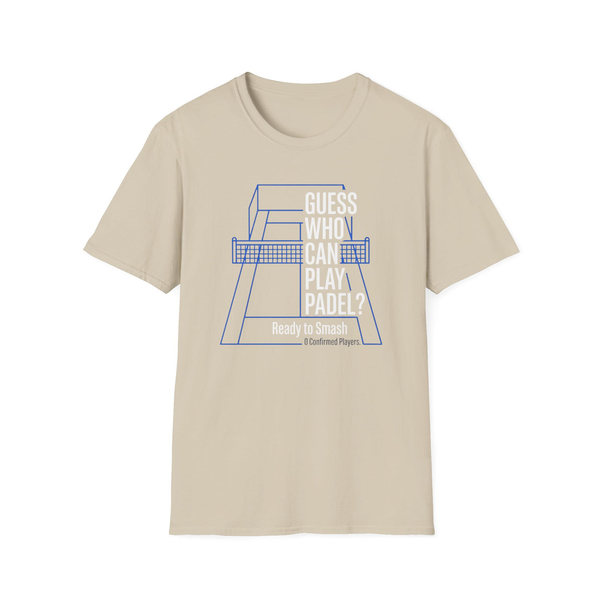 Guess Who Can Play Padel T‑Shirt