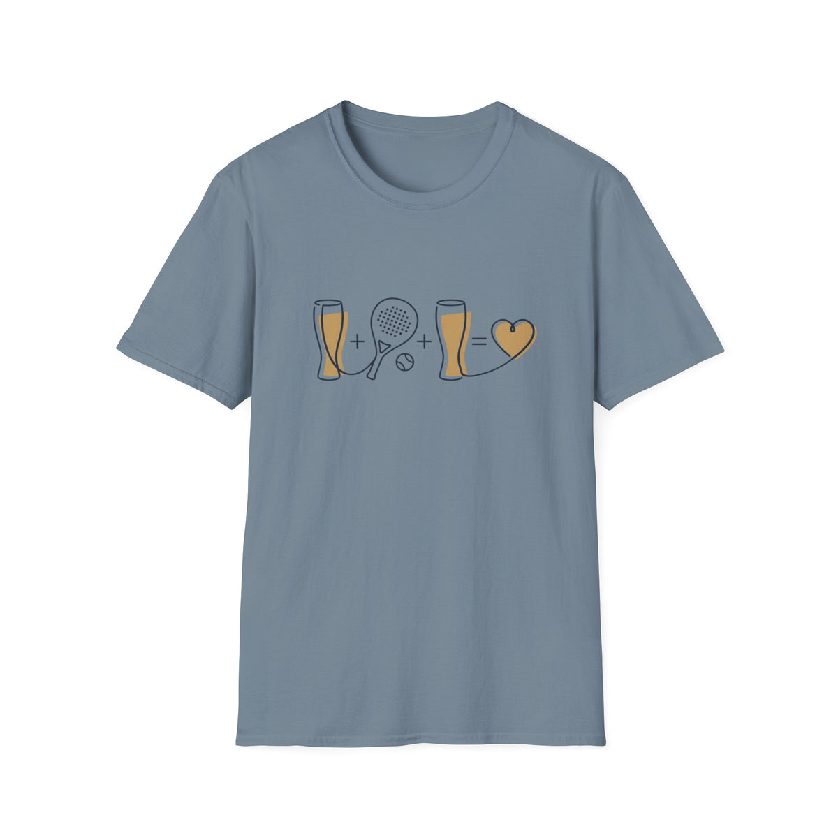 Beer and Padel Love T‑Shirt