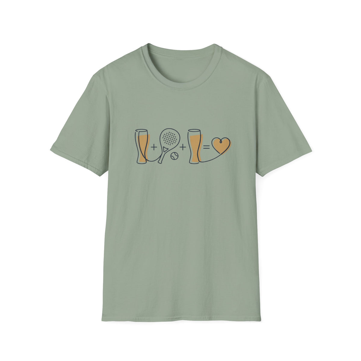 Beer and Padel Love T‑Shirt