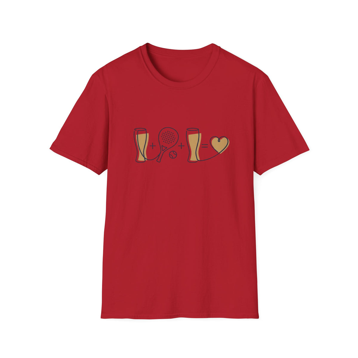 Beer and Padel Love T‑Shirt