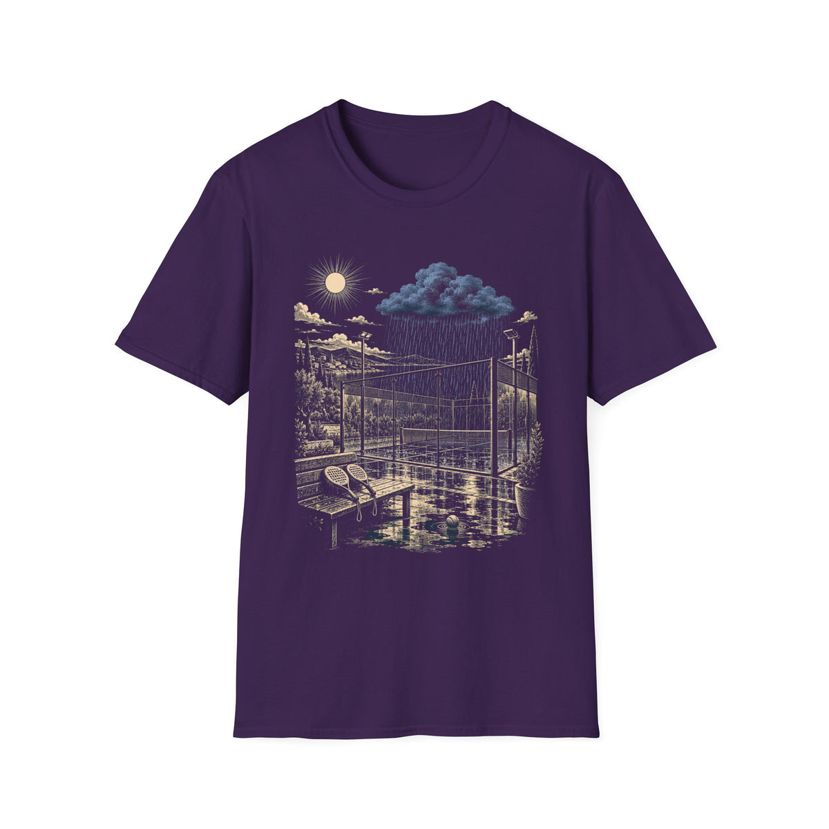 Rain On My Court T‑Shirt
