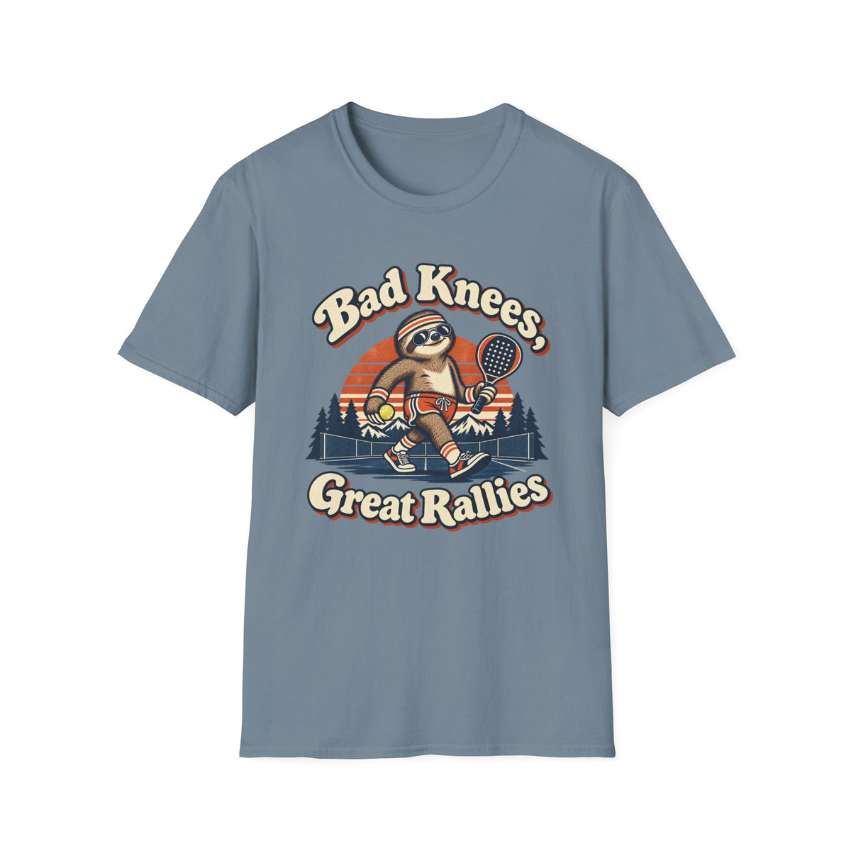Sloth Bad Knees Great Rallies T‑Shirt