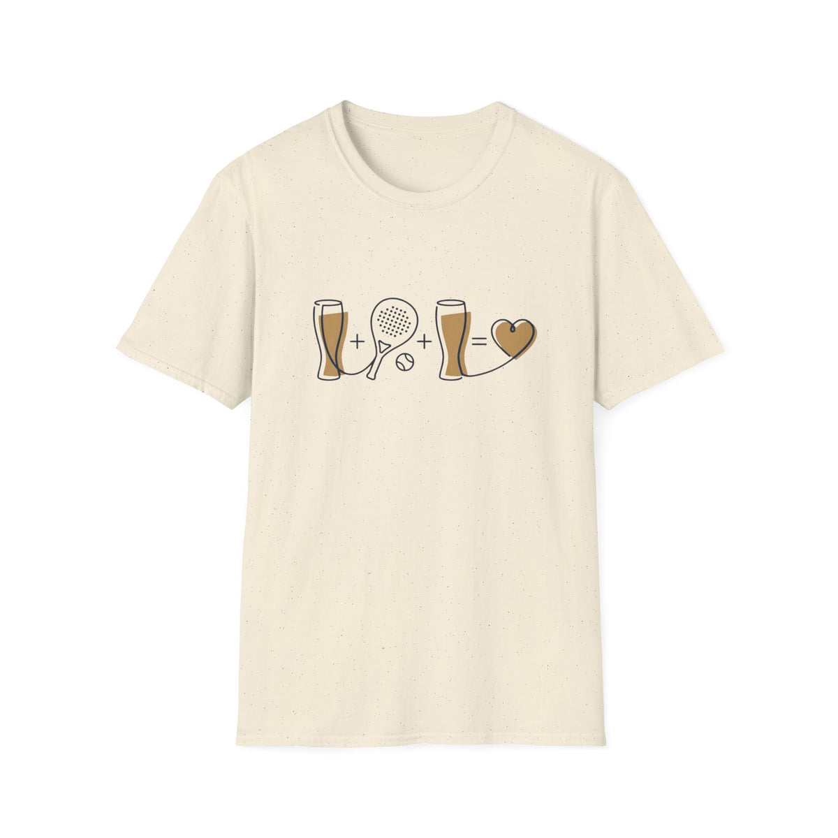 Beer and Padel Love T‑Shirt