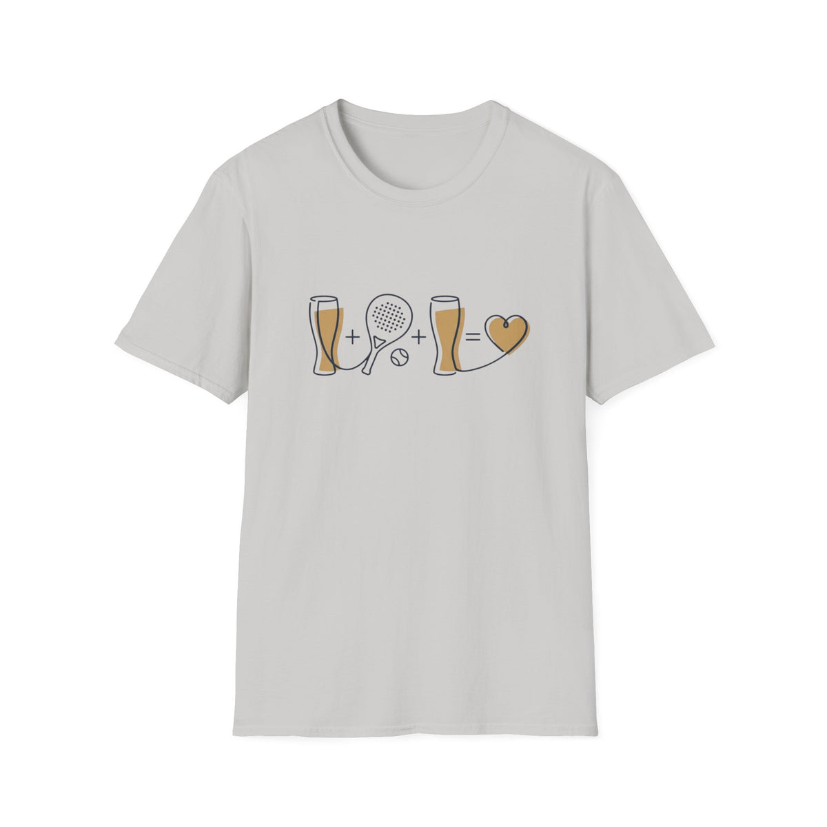Beer and Padel Love T‑Shirt